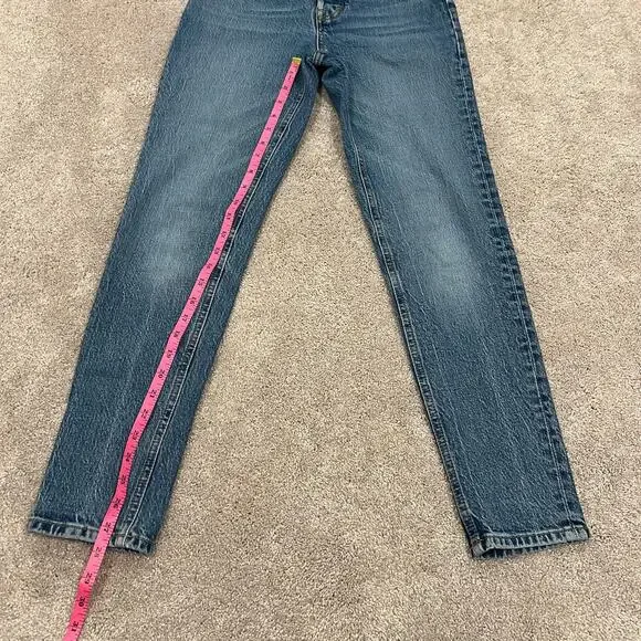 We The Free Women's High Waisted Skinny Leg Jeans Size 26 - Picture 6 of 10